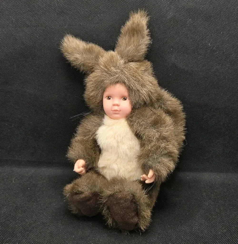 Anne Geddes Baby Squirrels Plush Doll 8